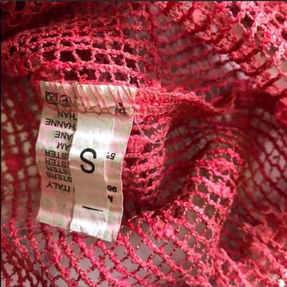 Orange Ombré Mesh Top - Picture 11 of 12